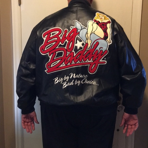BIG DADDY SPECIAL EDITION 5XL LEATHER JACKET - Picture 2 of 8